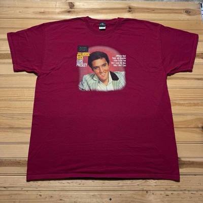 Vintage Y2K Elvis Presley Jailhouse Rock Soundtrack Recording Promo T-Shirt 2XL