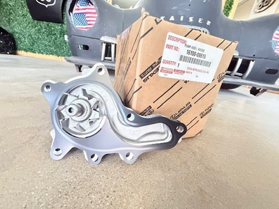 #ad 1 Toyota 09 19 Water Pump w gasket GENUINE PART 16100 09515 same a dealer $119.95