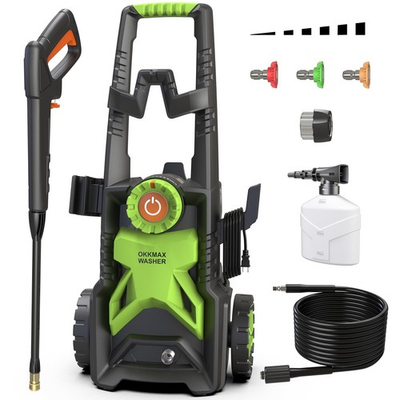 #ad Upgraded Adjustable Pressure Washer with Foam Cannon for Cars Patios and Ho... $140.84