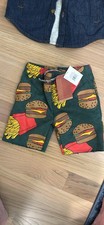 Appaman Boys Size 5 Burgers Fries Shorts New With Tags