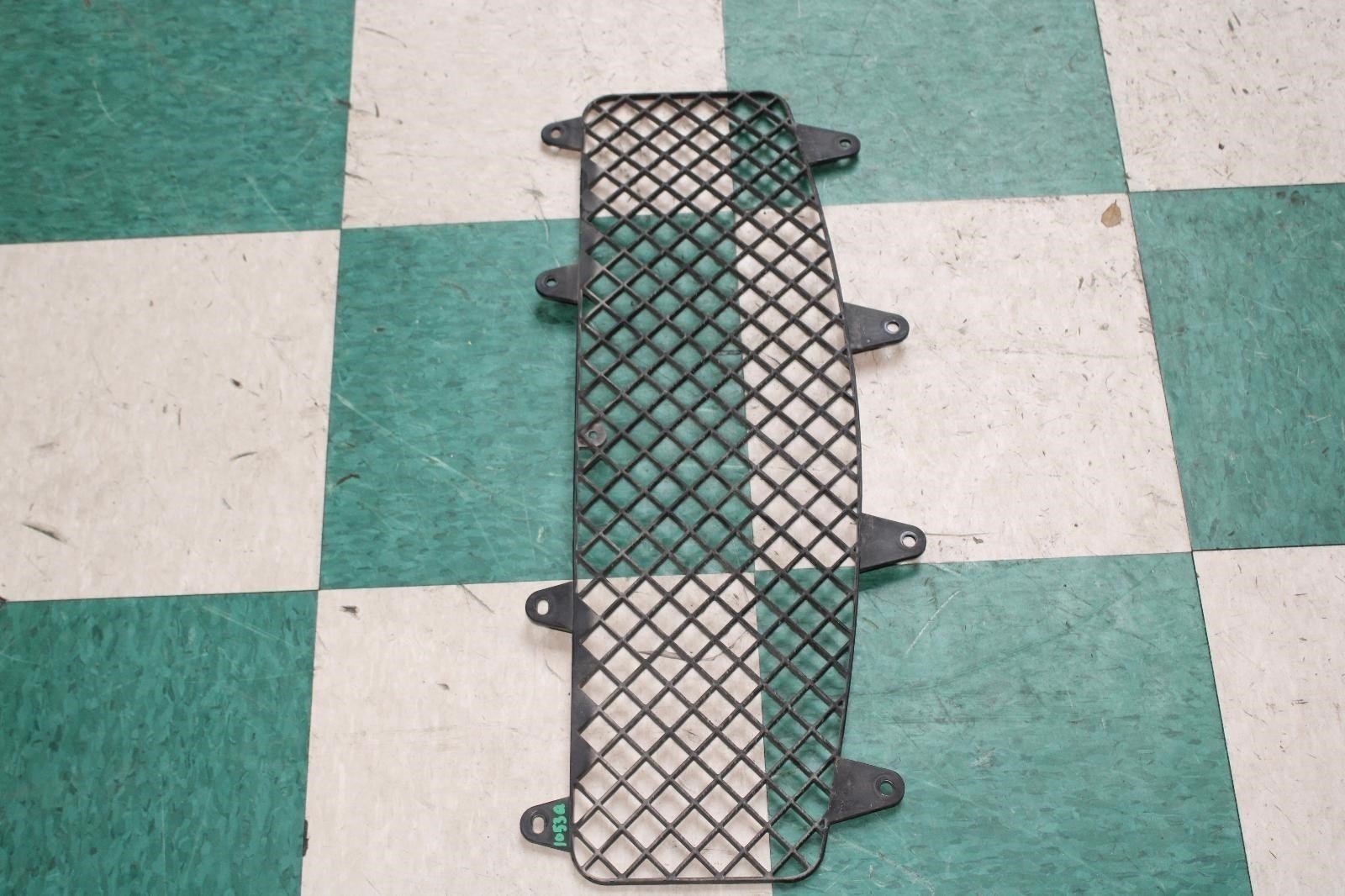 14-17 Ghibli Black Front Bumper Upper Behind Grille Grill Mesh Panel OEM Factory