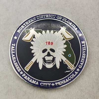 United States Marshal Florida Northern District Challenge Coin