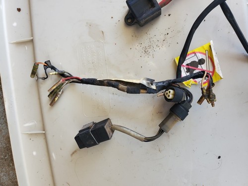 OEM Yamaha 4-Zinger Yf60 Ignition Control Unit Wire Harness Cdi Rev Box Safety - Picture 6 of 6