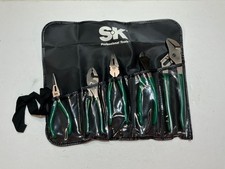 Nos S-k 5 Piece Plier Set 17834 Made In The Usa In Pouch
