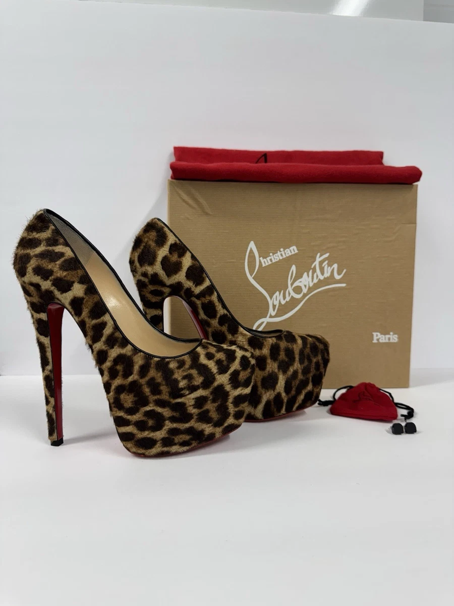 Christian Louboutin Daffodil Pump Leather Upper Heels for Women