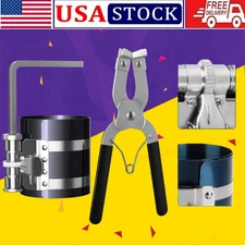 ⭐Piston Ring Compressor Professional Piston Install Tool with Wrench and Pliers