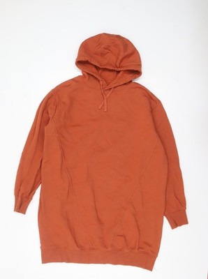 Threadbare Damen Rost Pullover Hoodie Gr. 12 Baumwollmischung gefüttert