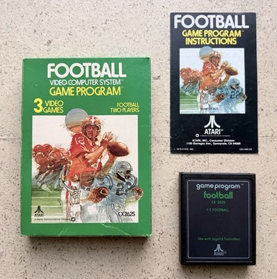 Atari 2600 Spiel   Football   in OVP NTSC  getestet