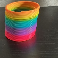 Jumbo colorful slinky