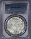 1922 Peace Dollar $1 PCGS MS63