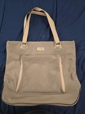 Calvin Klein Women's Vinyl/Leather Light Brown Handbag