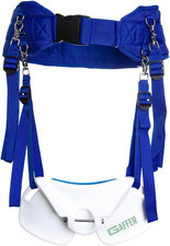Wide Body Adjustable Fishing Belt with Rod Holder - EVA Foam Padding, Ideal for