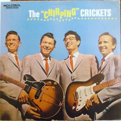 LP Buddy Holly , The Crickets The Chirping Crickets NEAR MINT MCA Coral