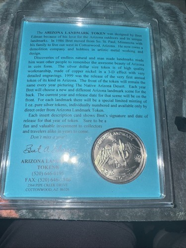 Arizona Landmark Token For 2000 The Grand Canyon National Park | eBay