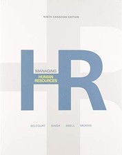 Managing Human Resources, Monica Belcourt (Author), Par