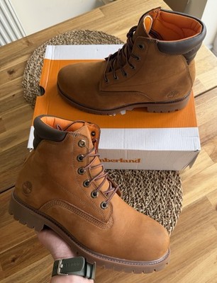 Timberland Alburn 6 Inch Waterproof Boots 'Sundance Brown' (TB1A2E9D715) UK 8