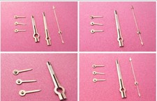 Genuine Rolex Daytona 4130 hand set,  Yellow Gold, Green Lum