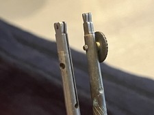 Vintage Pair Mystery Unknown Forked Tip Watchmakers Watch Jewelers Tools
