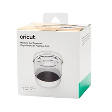 Cricut Machine Tool Organizer Clear Glass Compartmentalized