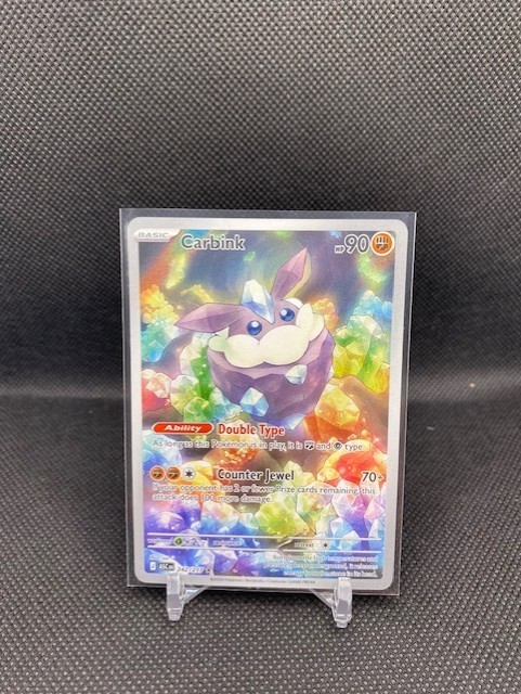 Pokémon Ascended Heroes Carbink 242/117 Illustration Rare NM