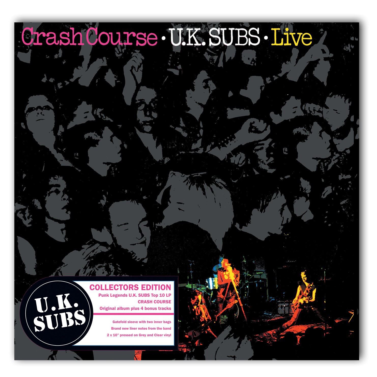 Crash Course: Live - UK Subs (Demon Records) Vinyl 10"" Album