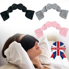 Weighted Sleep Mask Blackout Eye Cover,Blackout Eye Mask Cover with Glass Beads