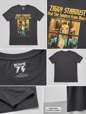 David Bowie "Ziggy Stardust and The Spiders from Mars" Graphic T-Shirt Size L