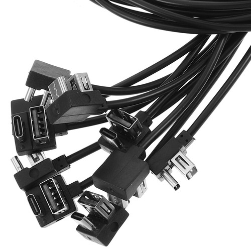 10 Pcs Password Lock Charging Accessories Travel Extension Lead USB Cord - Afbeelding 4 van 12