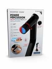 Sharper Image Power Percussion Hot  Cold Reach Percussion Massager