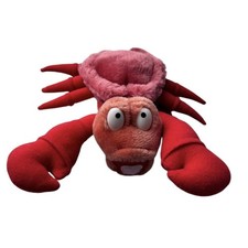 Vintage Disney Little Mermaid Sebastian Crab Applause Plush Stuffed Animal 8"