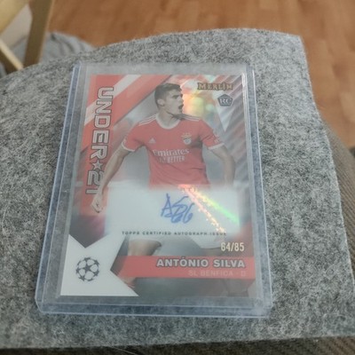   #64/85 2022-23 Topps Merlin Chrome UCC Under 21 Star Antonio Silva Auto #18