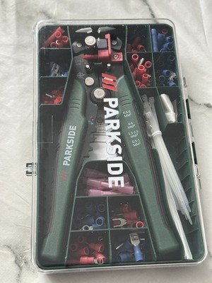 Parkside 3-in-1 Automatische Abisolierzange & Crimpzange Set - 231 Stück