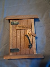 Vintage Wood Will Return Clock Sign Leave A Note Myrtle Beach