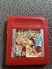 Pokemon Red Nintendo GameBoy Authentic Cartridge Only - Tested & Save
