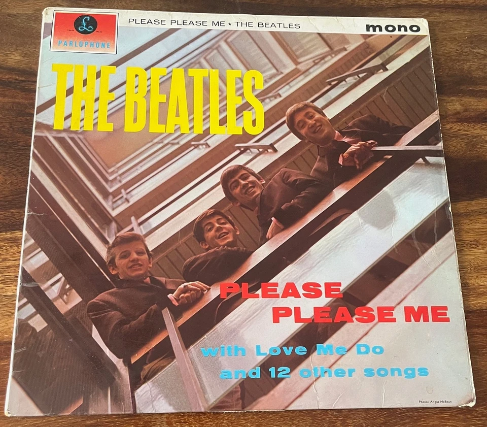 Beatles -Please Please Me LP UK Pressung 1963 PMC MONO RARE DECCA CONTRACT PRESS - Bild 3 von 4