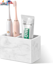 Toothbrush Holder Fast Drying Diatomite Marble White Bathroom Organizer