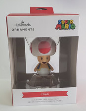 Hallmark Super Mario Toad Ornament. Nintendo. Holiday. Christmas. Brand New