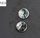 1943+1943-D STEEL Lincoln Wheat Penny Cent Set/Lot ~ Gem BU ~ ZWL87