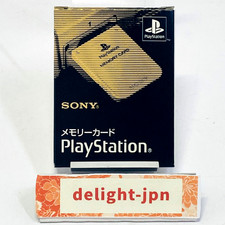 PlayStation 1 MEMORY CARD Gray SCPH 1020 PS1 Genuine BOX JAPAN Made