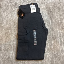 Dickies Carpenter Pants Grey Straight Fit Women Size 4