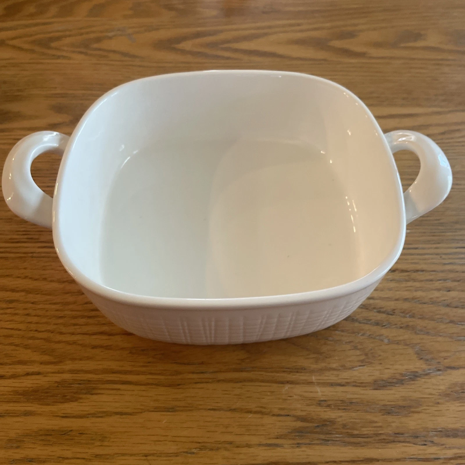 Blue Harbor 7x7 White Baking Dish W/ Handles