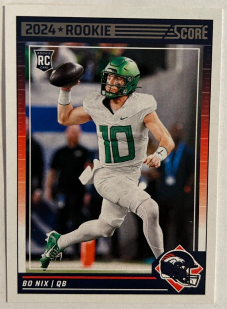 2024 Score - Rookies #332 Bo Nix (RC)