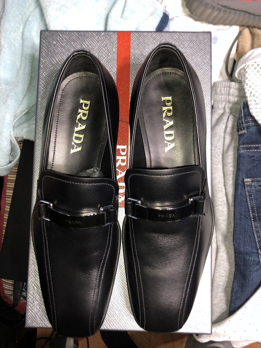 Prada loafers leather size 7.5 | eBay