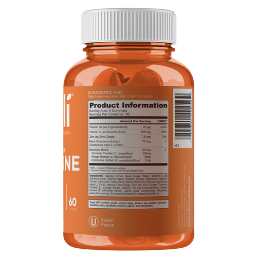 Goli Nutrition Triple Action Immune Gummies 60 - Picture 6 of 7