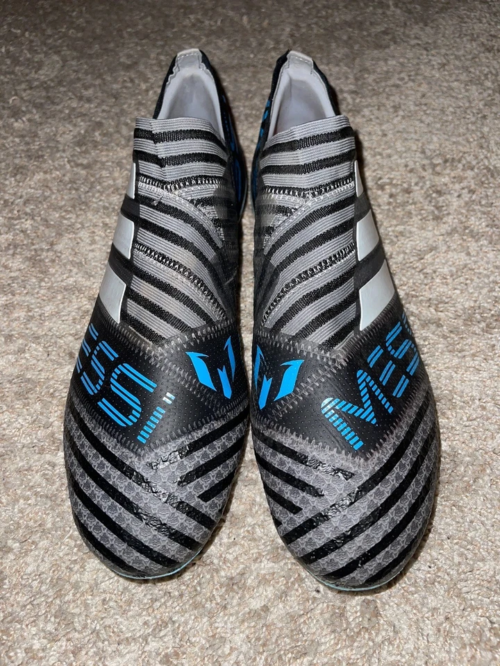 Chuteiras de futebol Adidas Messi Nemeziz 17+ 360Agility FG, tamanho 12,5 - Imagem 3 de 4