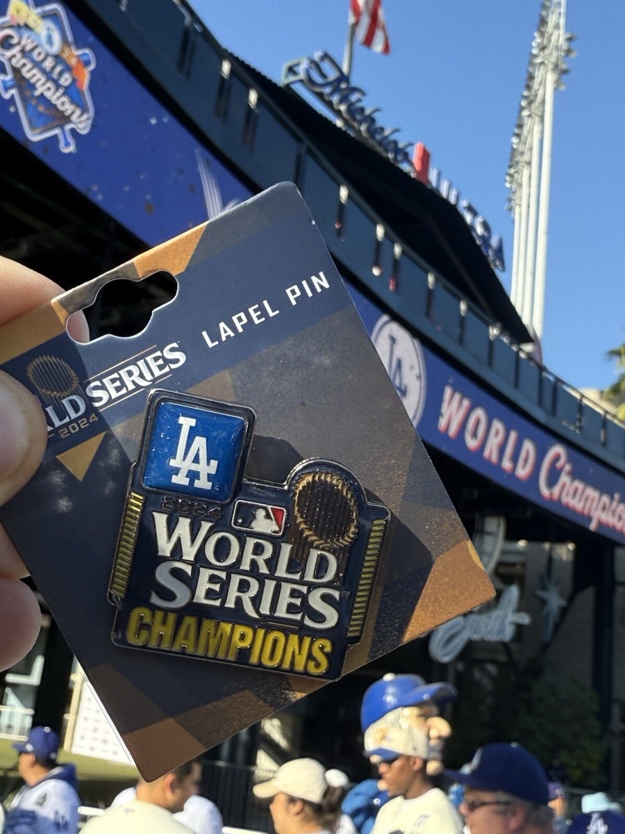 2024 World Series Los Angeles Dodgers Winner Pin From The 2024 World Series Los Angeles Dodgers Winner Pin From The