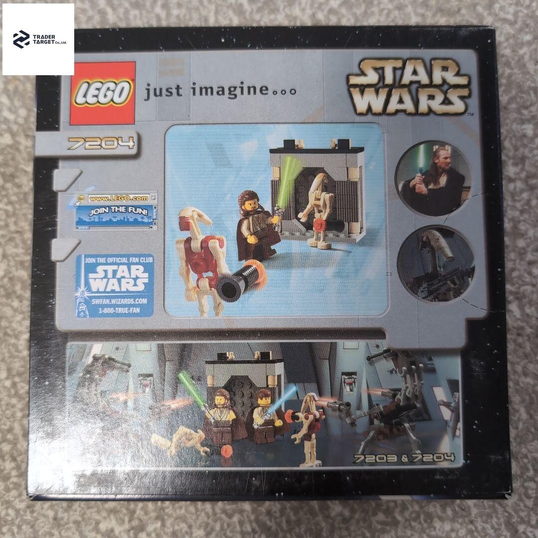 ニイガタ商品　Heroines Edition 未開封72パック LEGO Star Wars Jedi Defense II 7204 In 2002 New Retired | eBay