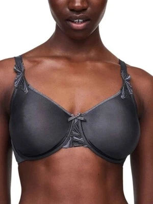 Soutien-Gorge Chantelle Enveloppant Hedona Gris - Photo 1/4