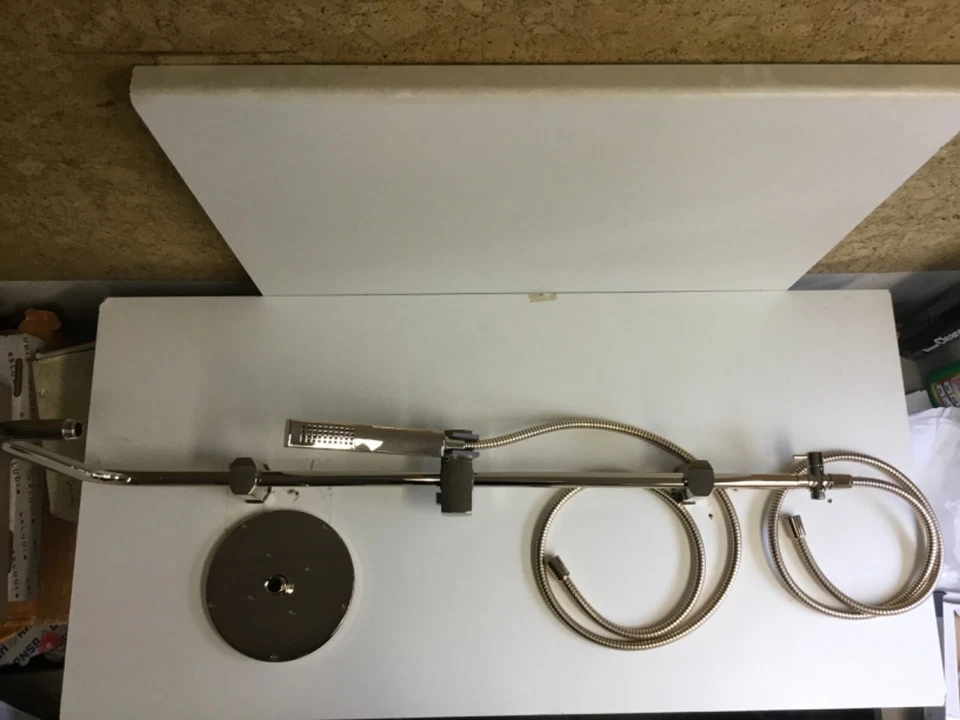 Schütte Regendusche Edelmessing, Duschsystem, Kopfbrause, Rarität, Neu, Tokyo - Bild 3 von 4