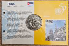 1995 NACIONES UNIDAS POR LA PAZ ONE 1 PESO COIN: UNITED NATIONS FOR PEACE (#9044